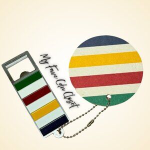 NEW***HBC Hudson's Bay x Steam Whistle Collab Metal Bottle Opener Barware